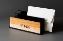 Load image into Gallery viewer, Personalized Letter Sorter - Black