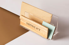 Load image into Gallery viewer, Personalized Letter Sorter - Clear