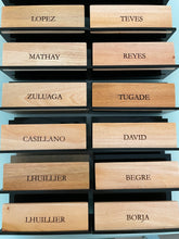 Load image into Gallery viewer, Personalized Letter Sorter - Black