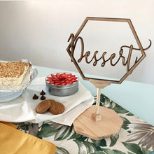 Load image into Gallery viewer, Wood Table Numbers/Labels
