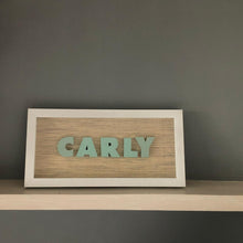 Load image into Gallery viewer, Littera II - Framed Name
